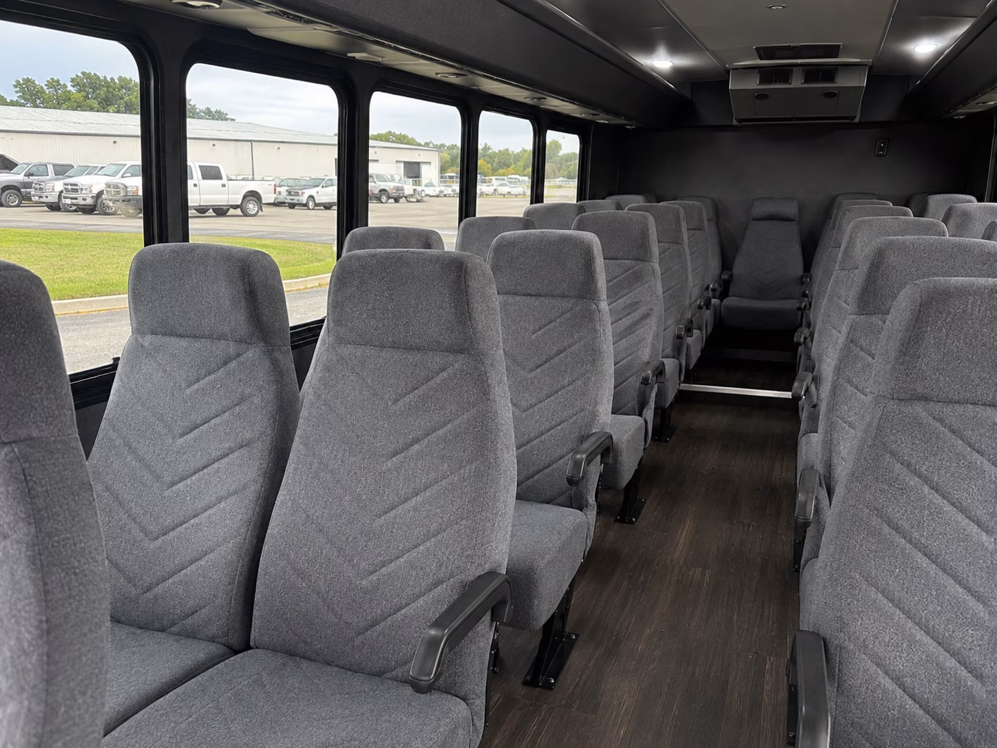 lake elsinore 20 passenger minibus interior