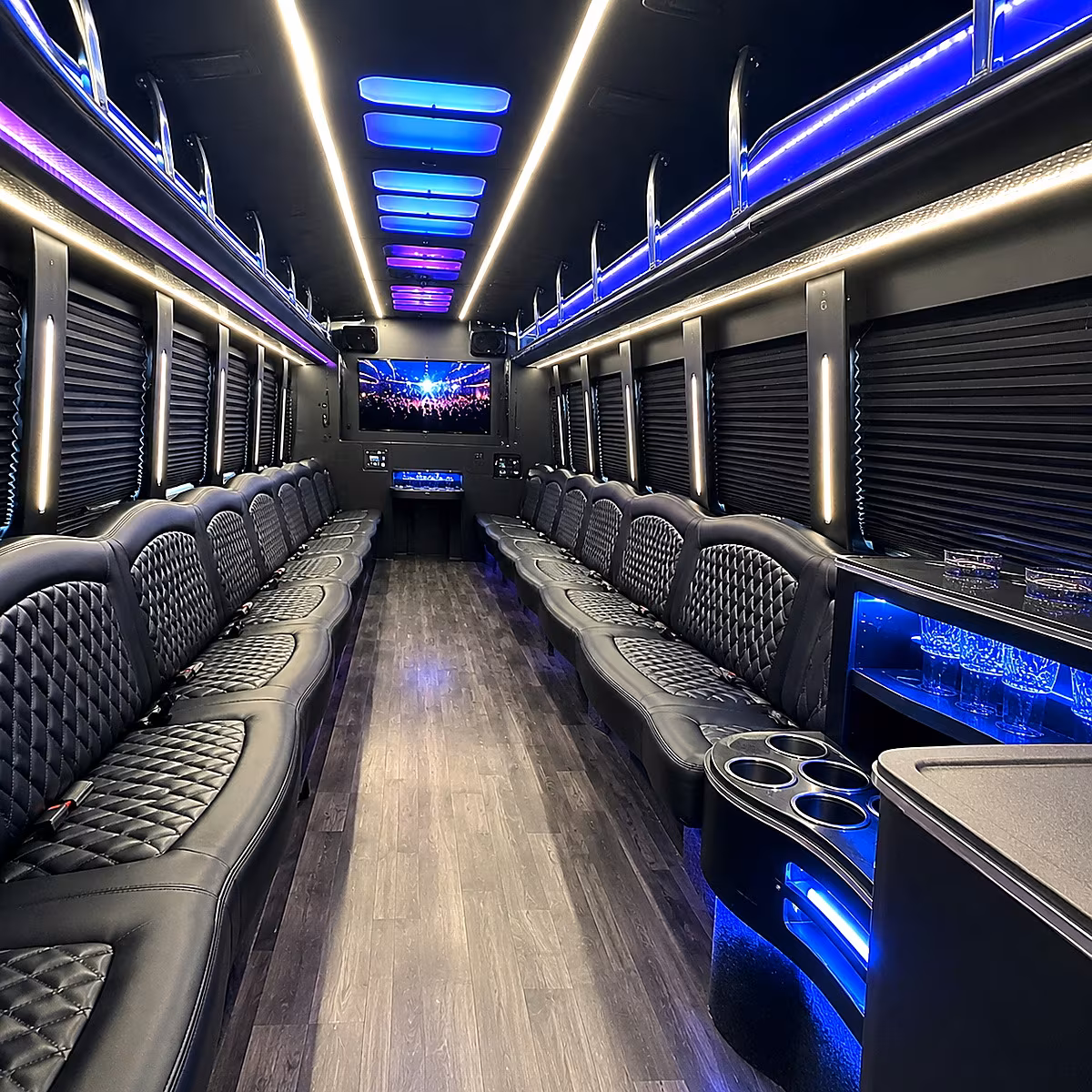 lake elsinore corporate party bus rental