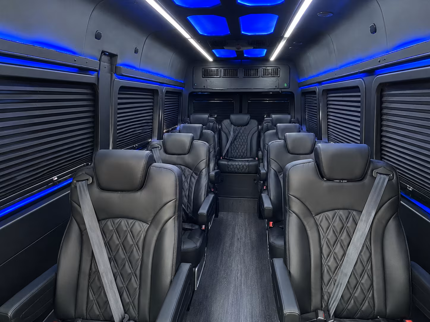 lake elsinore wedding transportation onboard seating