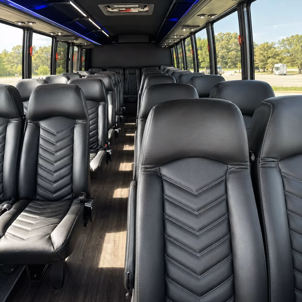 minibus interior
